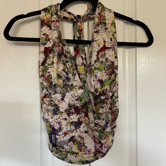 Guess Floral Halter Top Size XS - Picture 2 of 8